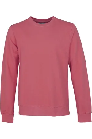 Colorful Standard Sweatshirt col rond Classic Organic raspberry pink