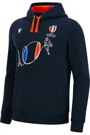 macron Sweatshirt à capuche RWC France 2023 Flag Ball