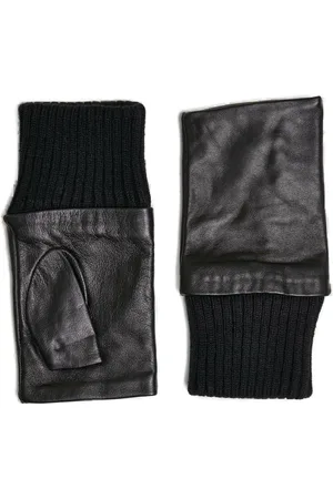 Urban classics Gants demi-doigts cuir synthétique