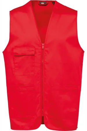 WK. Designed To Work Gilet polycoton multipoches