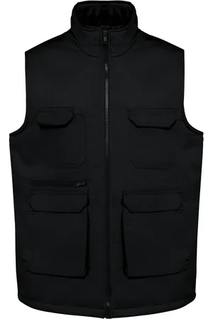 WK. Designed To Work Gilet polycoton multipoches rembourré