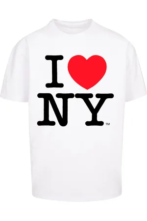 Merchcode T-shirt oversize I Love NY
