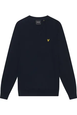 Lyle & Scott Pull col v coton mérinos