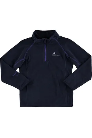 Peak Mountain Sweatshirt micro polaire demi-zip fille Gafine