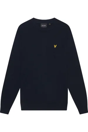 Lyle & Scott Pull col rond coton mérinos