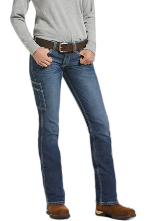 Ariat Jeans à jambe droite femme Rebar DuraStretch Riveter
