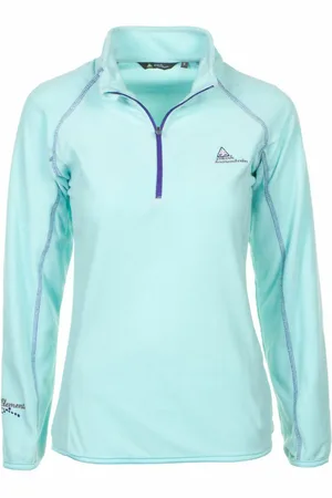 Peak Mountain Sweatshirt micro polaire demi-zip fille Gafine