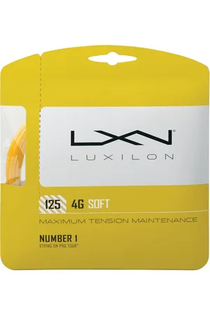 Luxilon Bobine cordage de tennis doux 4G 125 Set