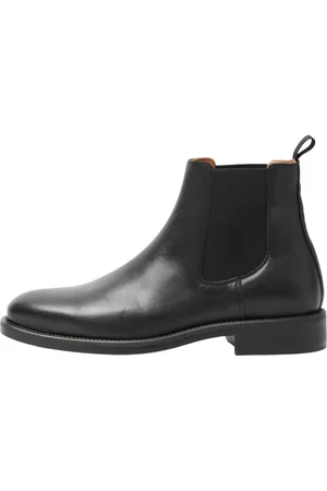 SELECTED Bottes cuir Joseph