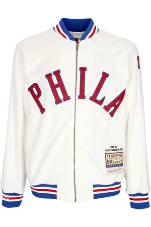 Mitchell & Ness Veste de survêtement de tir Philadelphia 76ers Authentic Wilt Chamberlain 1966/67
