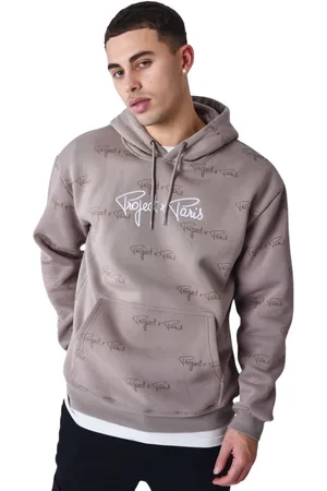 Project X Paris Sweatshirt à capuche imprimé Signature All Over
