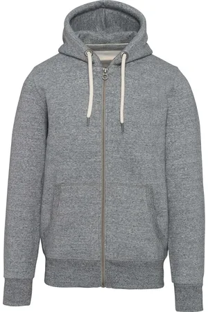 Kariban Sweathirt à capuche zippé Vintage