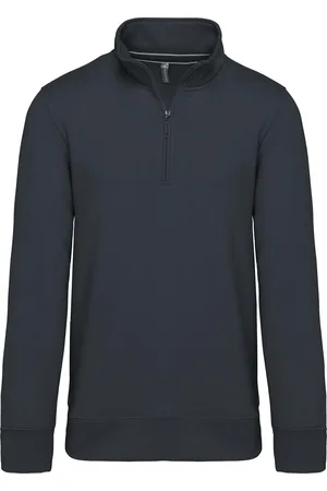 Kariban Sweathirt coton Col Zippé