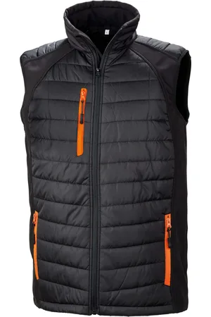 Result Gilet Softshell Rembourré Black Compass