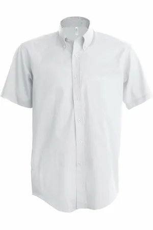 Kariban Chemise manches courtes coton/élasthanne