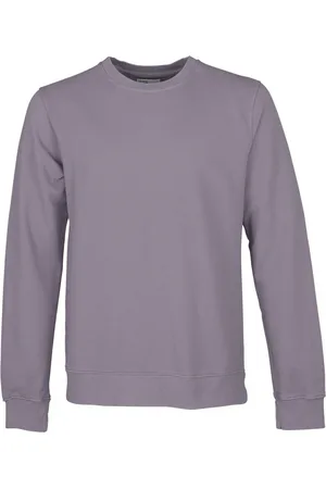 Colorful Standard Sweatshirt col rond Classic Organic purple haze