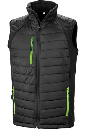 Result Gilet Softshell Rembourré Black Compass