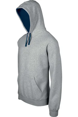 Kariban Sweatshirt à capuche Contrastée