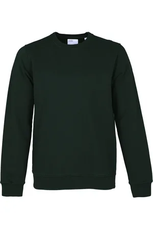 Colorful Standard Sweatshirt col rond Classic Organic hunter green