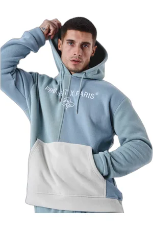 Project X Paris Sweatshirt à capuche tricolore en maille