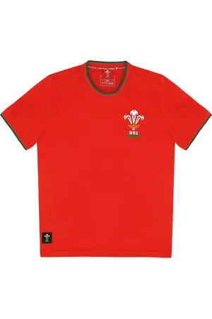 macron Maillot enfant Pays de Galles Ca Groc