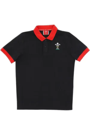 macron Polo enfant Pays de Galles Rugby XV Merch CA LF