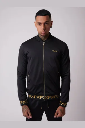 Project X Paris Blouson col teddy écritures dorées