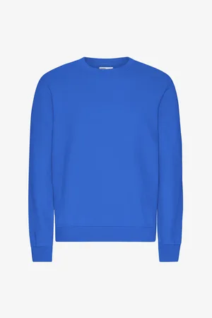Colorful Standard Pull col rond Classic Sapphire Blue