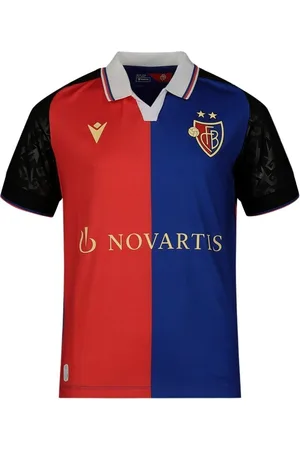 macron Maillot Domicle avec étoiles enfant FC Bâle 2023/24
