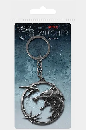 Pyramid Porte-clé 3D métal enfant The Witcher - Swallow And Star