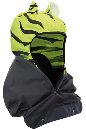 Tucano Poncho pluie / thermique pour porte bebe arrière + capuche tigre enfant Opossum Body T.U