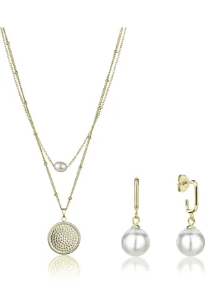 ISABELLA FORD Ensemble collier bracelet et boucles d