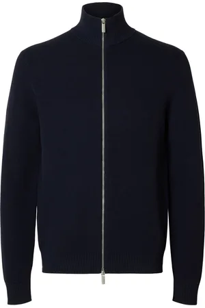 SELECTED Pull tricot zippé Dane