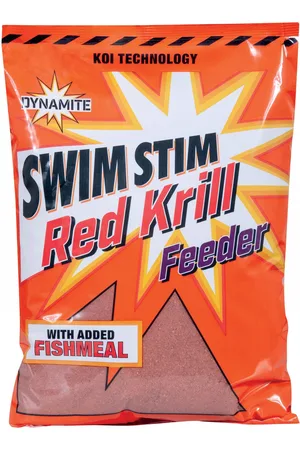 DYNAMITE BAITS Amorce Swim Stim Feeder Groundbait Krill Mix – 1,8kg