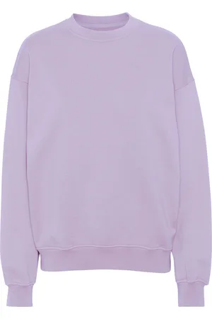 Colorful Standard Sweatshirt col rond Organic oversized soft lavender