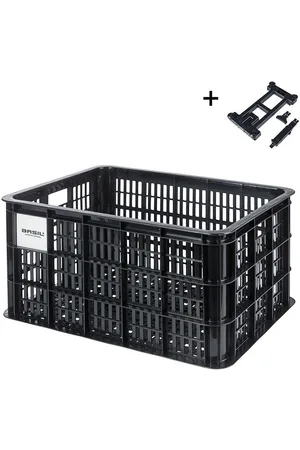 BASIL Panier vélo plaque plastique Crate L Mik 2.0