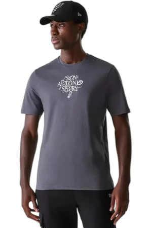 New Era T-shirt court graphic San Antonio Spurs