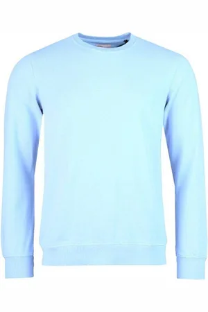 Colorful Standard Sweatshirt col rond Classic Organic polar blue