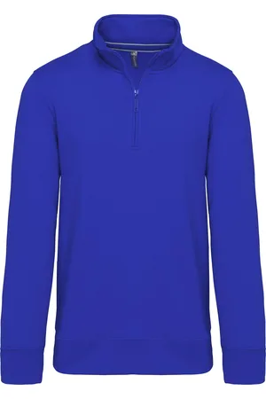 Kariban Sweathirt coton Col Zippé