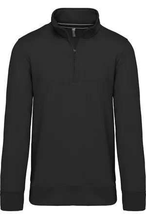Kariban Sweathirt coton Col Zippé