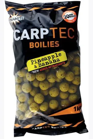 DYNAMITE BAITS Bouillettes denses carp-tec Pineapple / Banana 1 kg