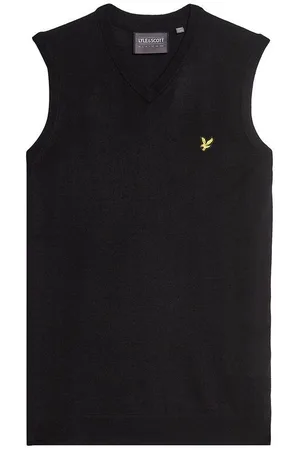 Lyle & Scott Pull sans manches à col en V mérinos