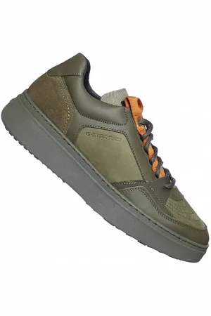 G-Star LASH Web Tnl Hommes Sneakers en cuir 2242 009515 OLV