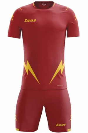 Zeus Kit Hero Ensemble de foot avec Short jaune