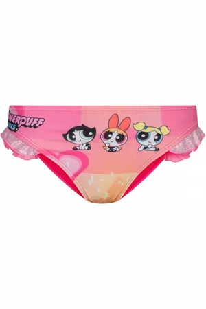 Sun City Powerpuff Girls Fille Maillot de bain ER1739- fushia