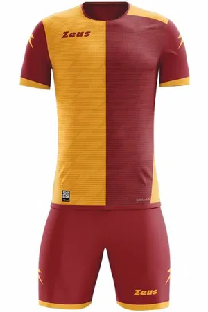 Zeus Icon Teamwear Set Maillot avec short jaune