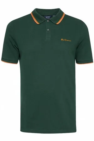 Ben Sherman Twin Tipped Hommes Polo 0076270- FONCÉ