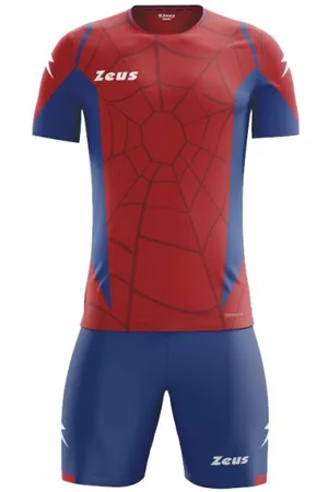 Zeus Kit Hero Ensemble de foot avec Short royal blue
