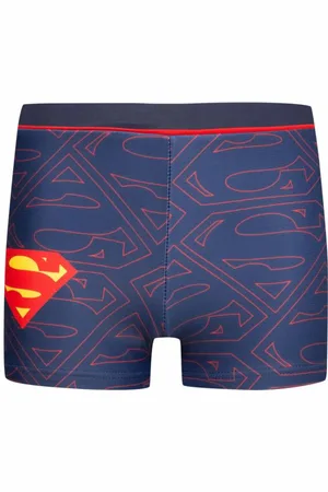 Sun City Superman DC Comics Garçon Boxer de bain ET1856-marine