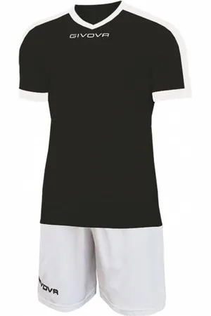 Givova Kit Revolution Maillot de football avec Short blanc
